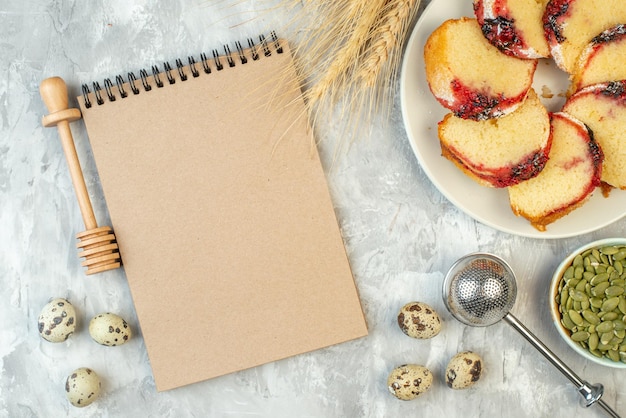 Zestaw przepisów i notatnik